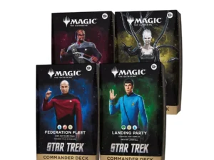 Commander Display (4 Mazos) Español Star Trek - Magic The Gathering